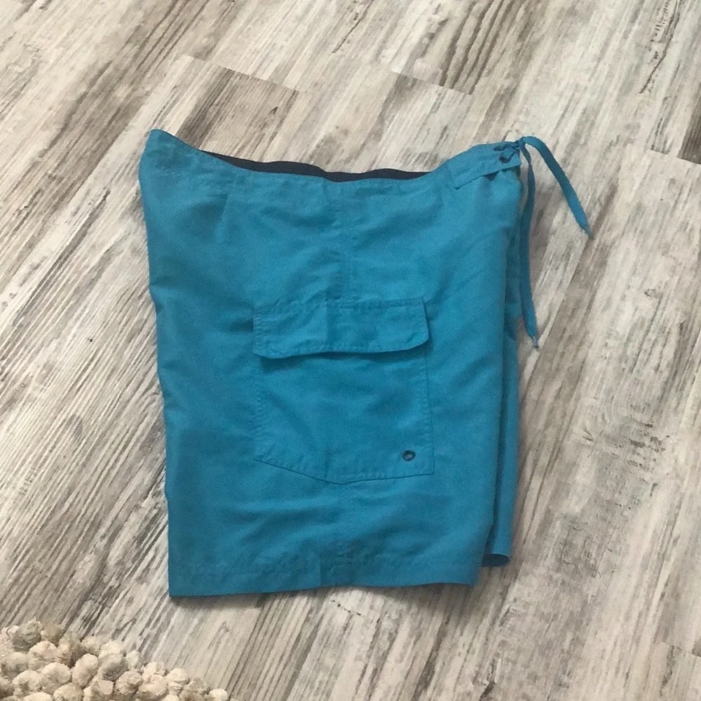 Board shorts by Red camel Medium blue Velcro pocket side in good conditi…